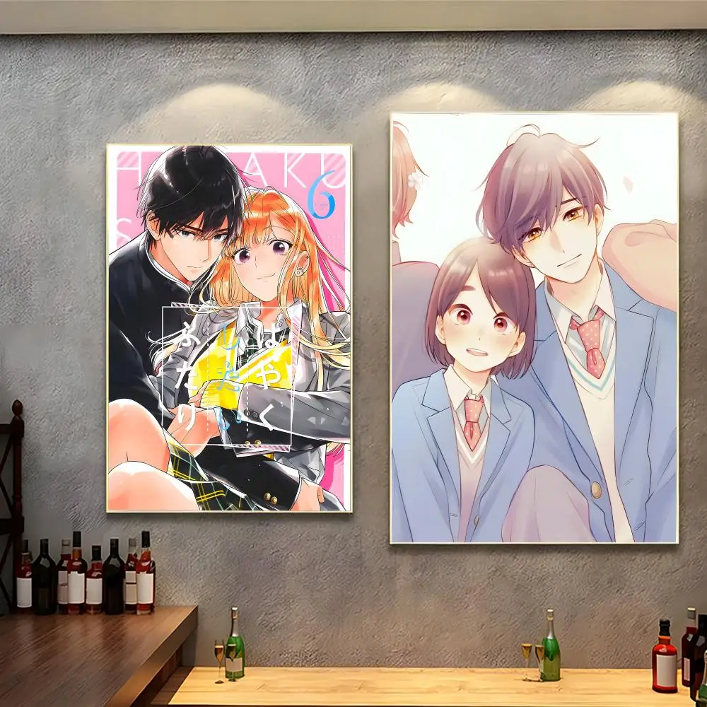 Romance manga A Condition Called Love Poster Peel And Stick Indoor Bedroom Wall Decor Aesthetic Gift