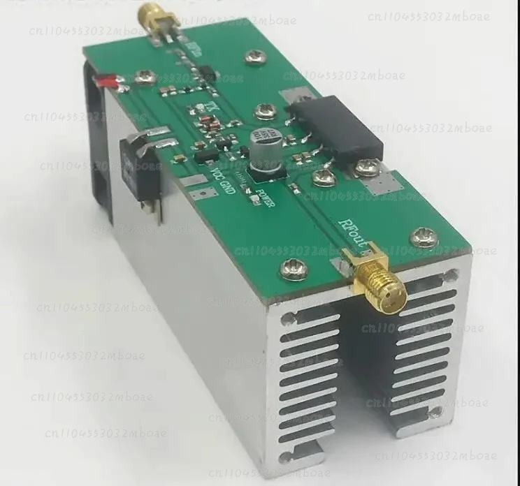 433MHZ 350-480MHZ 13W UHF RF Radio Power Amplifier AMP DMR with heatsink