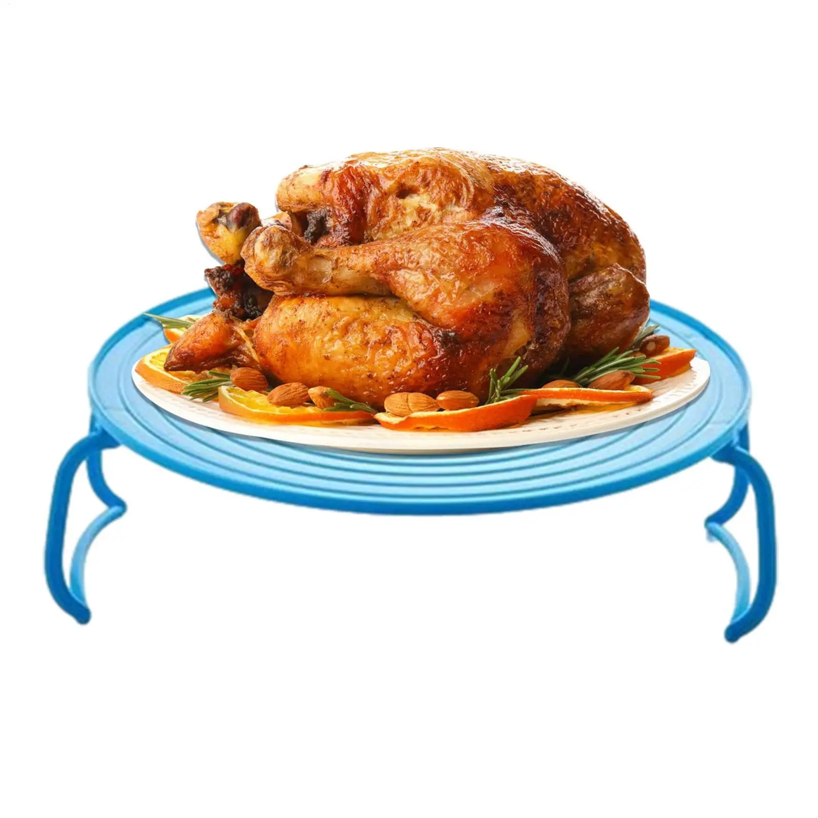 Microwave Oven Heating Layered Steaming Tray Double Layer Rack Bowls Kitchen storage rack steaming dish cooking tray rack