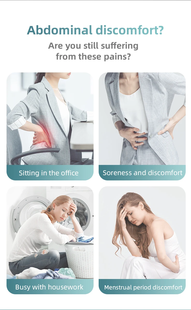 Wiederaufladbares Körper-Schlankheitsgerät, Taillengürtel, Fitnessgerät, grenzüberschreitend, Heimladung, multifunktionale Taillenmassage – Detail 2