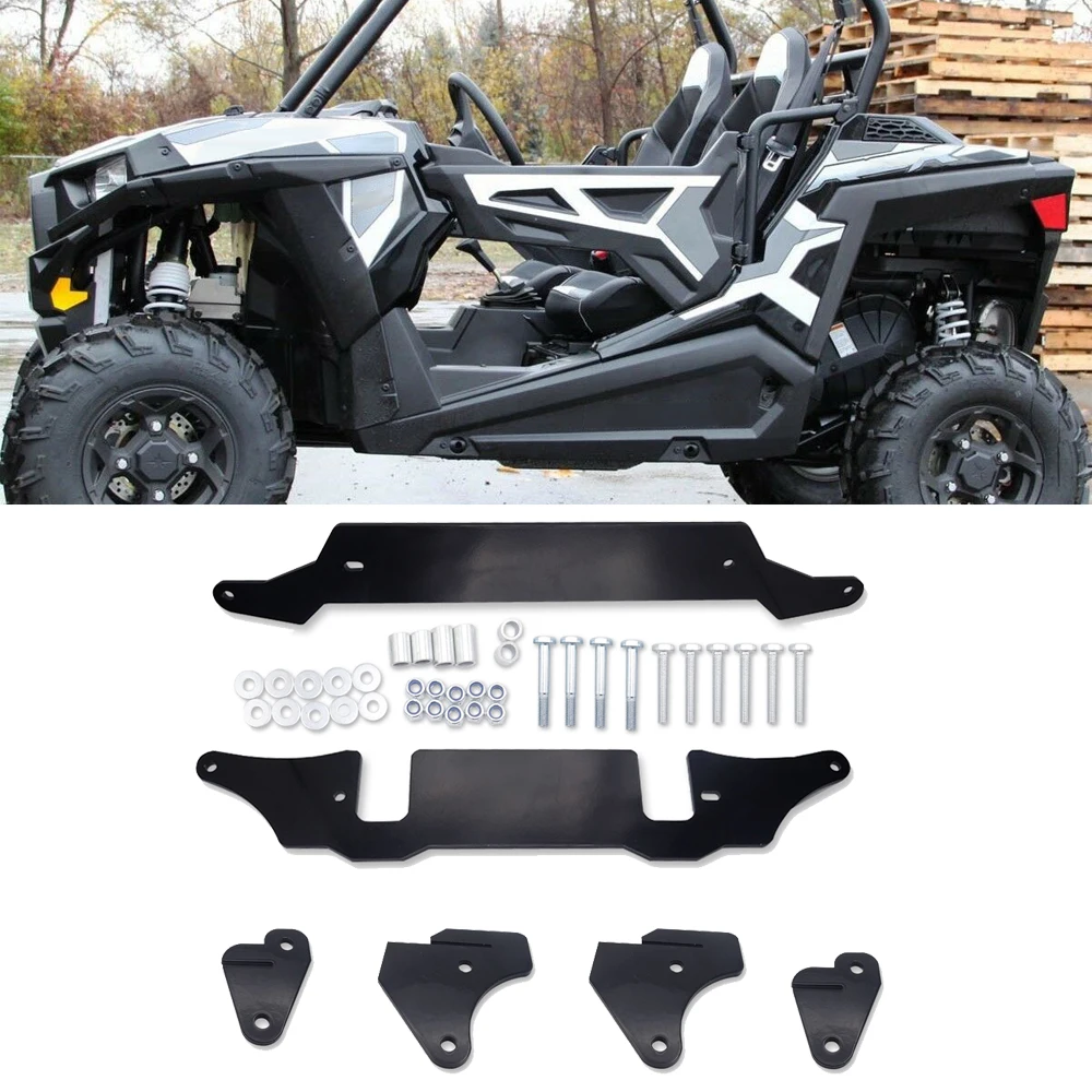 

UTV Accessories Front And Rear Suspension 2 Inches Lift Kit Rise For Polaris RZR 900 Trail / 900 XC Edition Heavy-Duty Steel