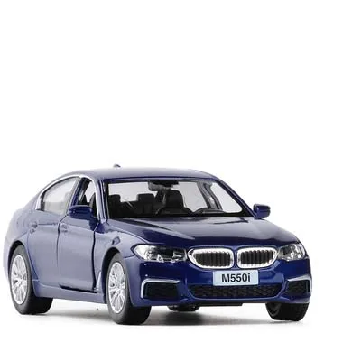 1:36 BMW M550i Pressofuso In Lega di Metallo Modello di Auto Per La Collezione Modello di Veicolo Tirare Indietro Giocattoli Auto Per Il Regalo Dei Bambini F211