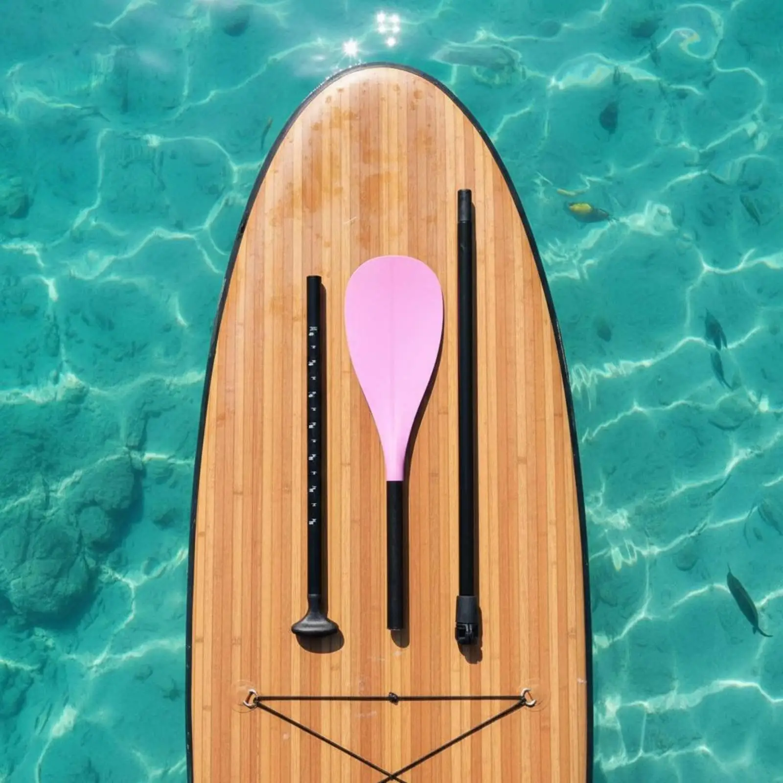 Kid Paddle for Stand Up Paddleboarding Kayaking Aluminum Shaft Lightweight Telescopic 140 170 Cm Beginner Friendly Design view 3