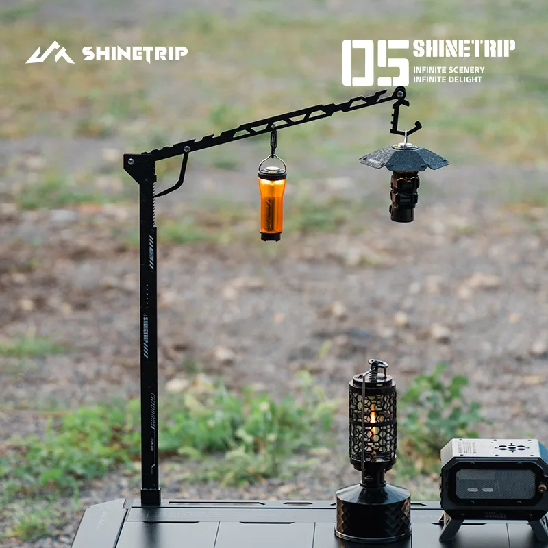 ShineTrip Modular Stainless Steel Tactical Light Stand with Adjustable 1/4