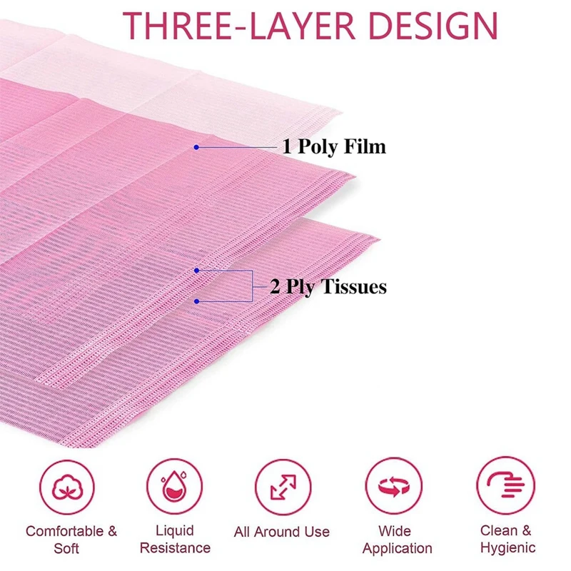 125PCS Disposable Nail Art Table Towels Mat 13 X 17Inch Waterproof Nail Art Mat Paper Sheet Clean Pads Tattooing