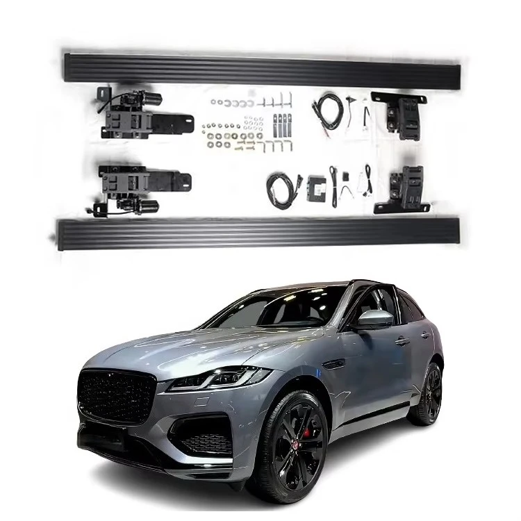 

Складная педаль из алюминиевого сплаваPower, электрические боковые подножки для внедорожников Jaguar F-PACE 16 17 18 19 20 21 22 23 App Control