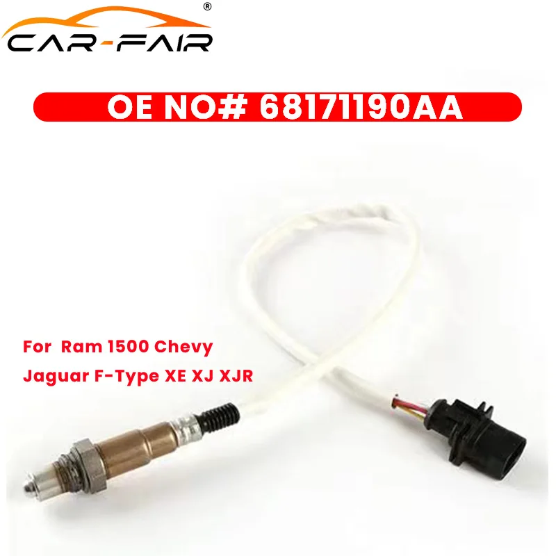 New High-Quality 68171190AA Oxygen Sensor for Ram 1500 Chevy Jaguar F-Type XE XJ XJR Upstream Left Right  Automobile