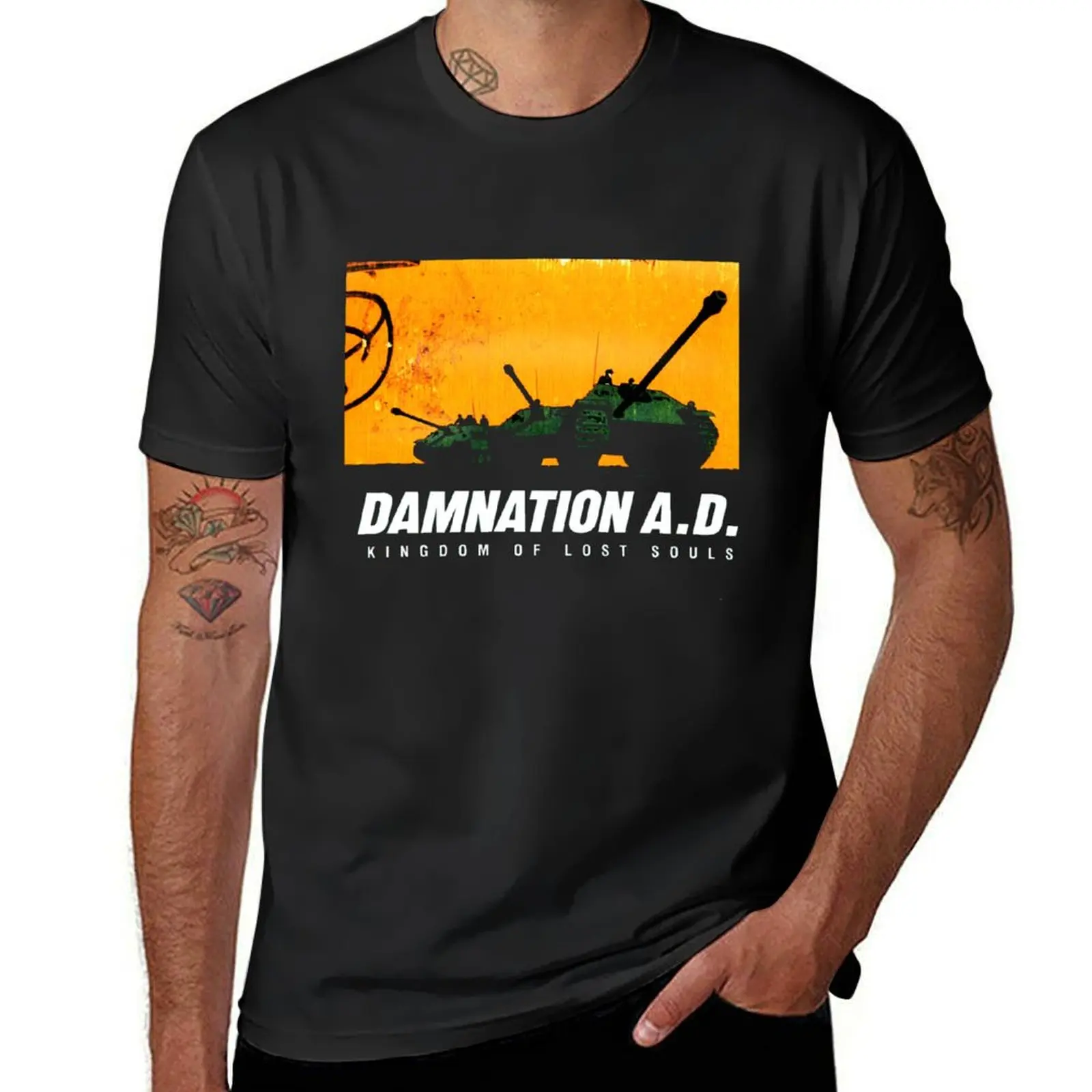 

Damnation AD Tee T-Shirt sweat heavyweights oversizeds fruit of the loom mens t shirts