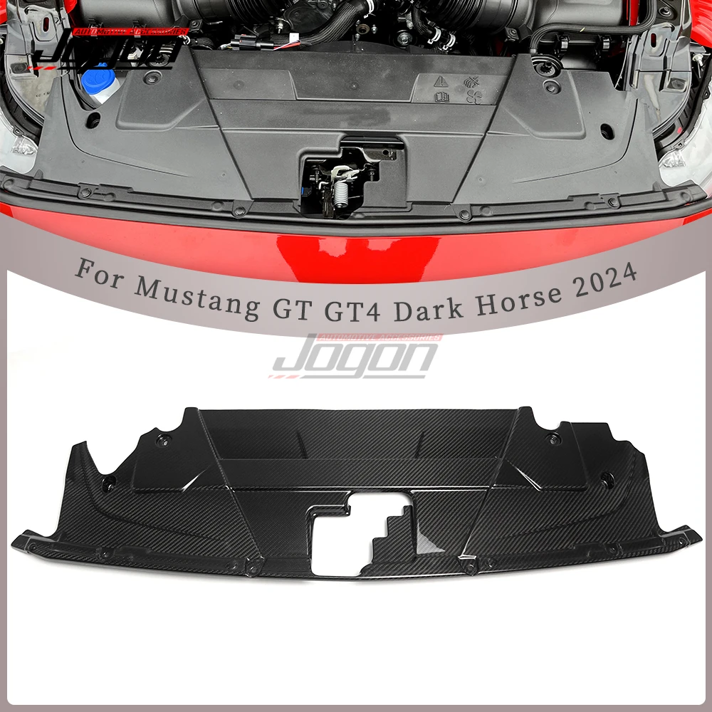 

Replacement For Ford Mustang Dark Horse EcoBoost GT S650 2024 Carbon Engine Hood Protector Body Kit Engine Bonnet Accessories