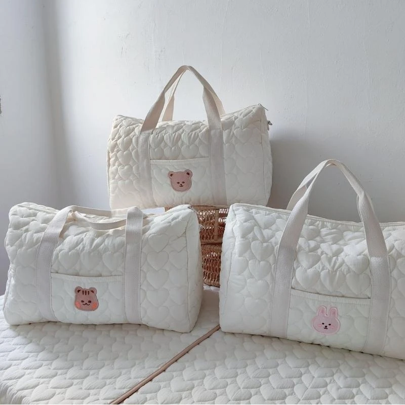 

J15U Practical Large Capacity Mom Bag with Organizational Pockets Water Resistant Storage Bag Portable Bag for Everyday Use