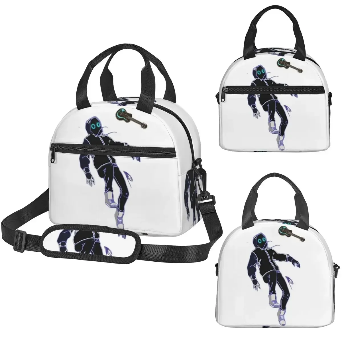 Boywithuke Concert Insulated Lunch Bag for Kids School Cooler Thermal Box Tote Portable Lunch Boxes