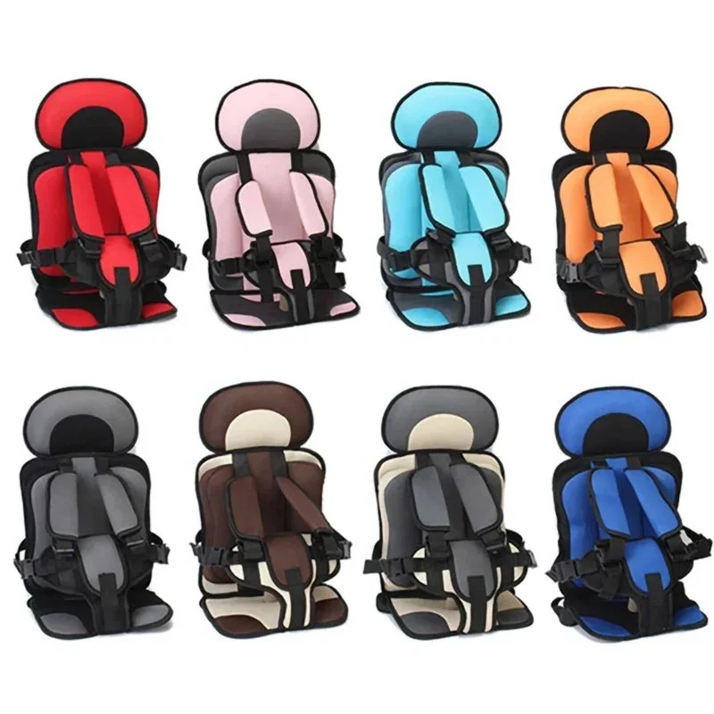 Upgrade Child Safety Seat Mat For 6 Months To 12 Years Old Adjustable Stroller Seat Covers Breathable Baby Car Seat Cushion