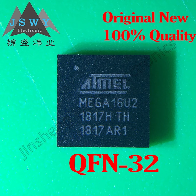 

1-10PCS ATMEGA16U2 ATMEGA16U2-MU Package QFN-32 Microcontroller IC 100% Brand New Original Spot Product Free Shipping