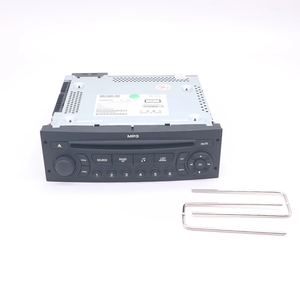 Dla Citroen C3 SC oryginalne Radio RD4 N2 9666967477 wymień RD43 USB AUX Upgrade 2009-2015 Airdream + ekskluzywny VTR + VT