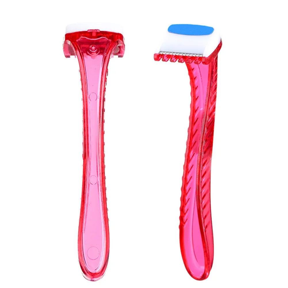 3PCS Lady Bikini Razor Shaver Private Body Trimmer Ideal For Bathrooms Disposable Travel Safety Shaving Hair Remover