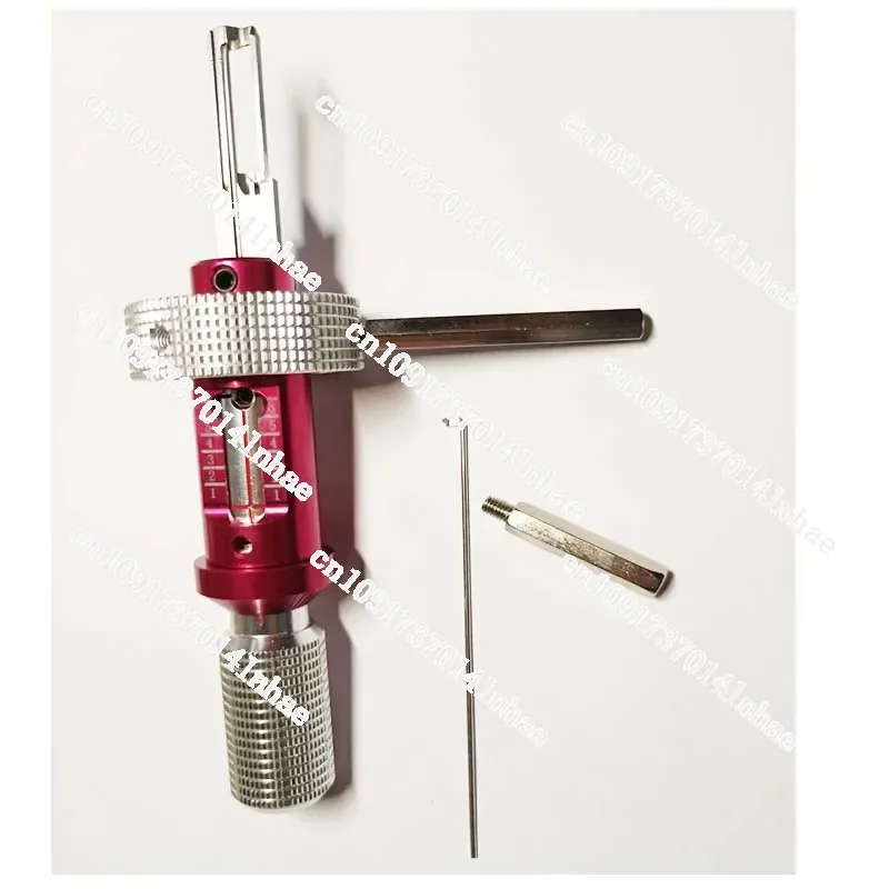 New Arrival HAOSHI MUL-7 Pins-R Pick and Decoder Lock Picking Tools 7*7