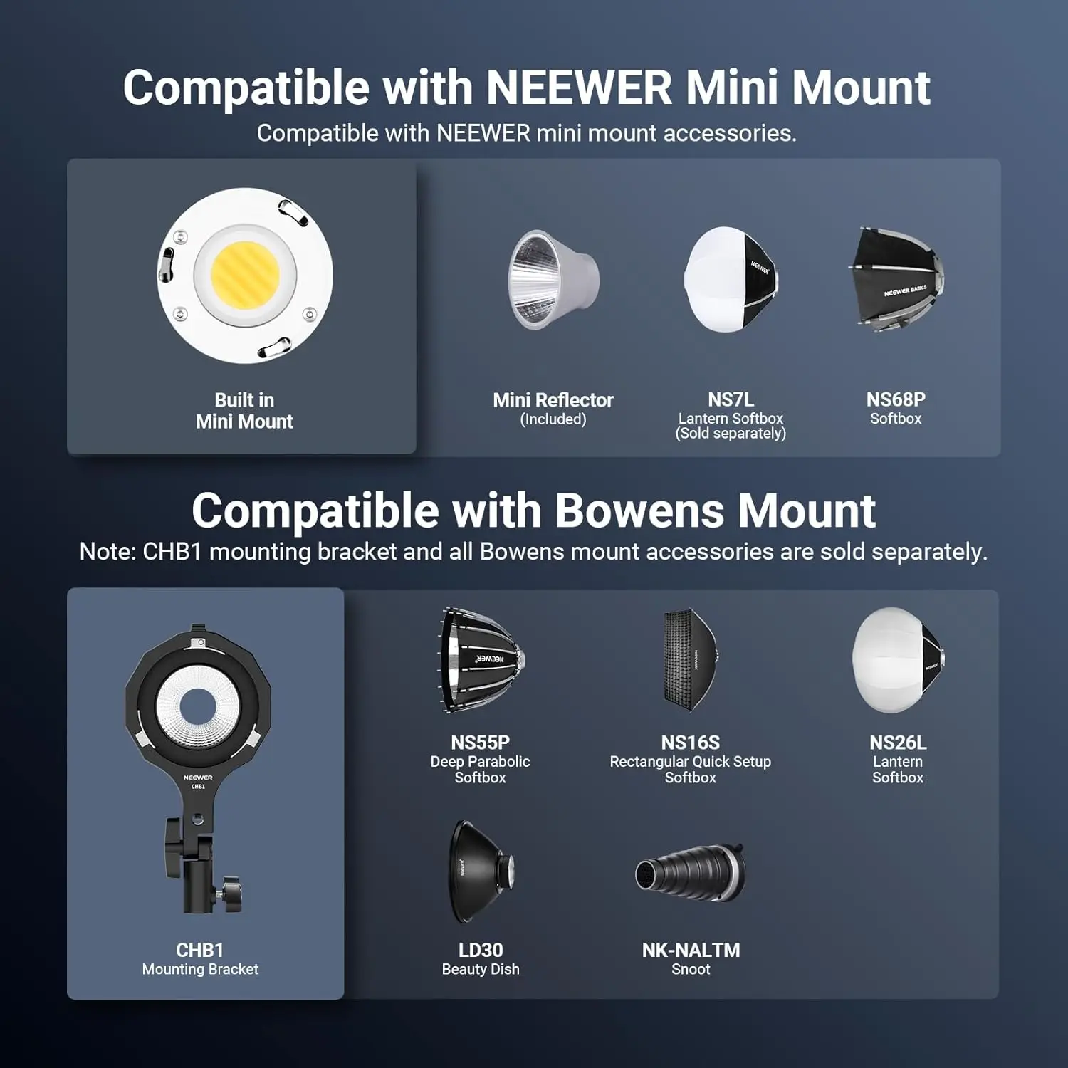 NEEWER 100W Ultra-kompaktes LED-Videolicht mit APP/Panel-Steuerung, Taschenformat, zweifarbige COB-Dauerlichtquelle für Studioaufnahmen – Detail 4