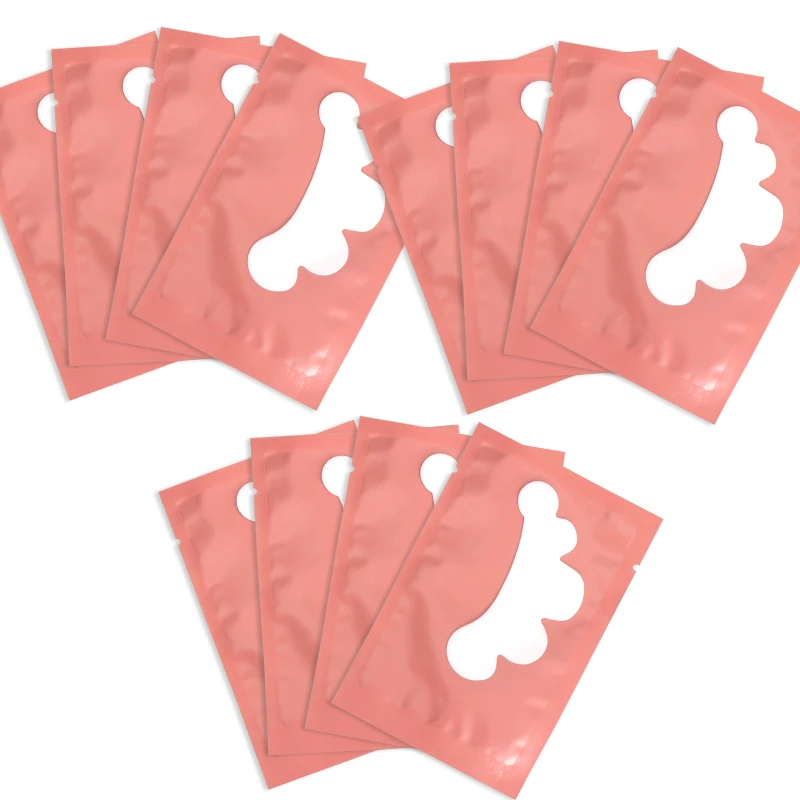 100 pares de almofadas para cílios enxertados, remendos de gel de hidrogel sob almofadas para pontas de extensão de cílios, adesivos, ferramentas de maquiagem