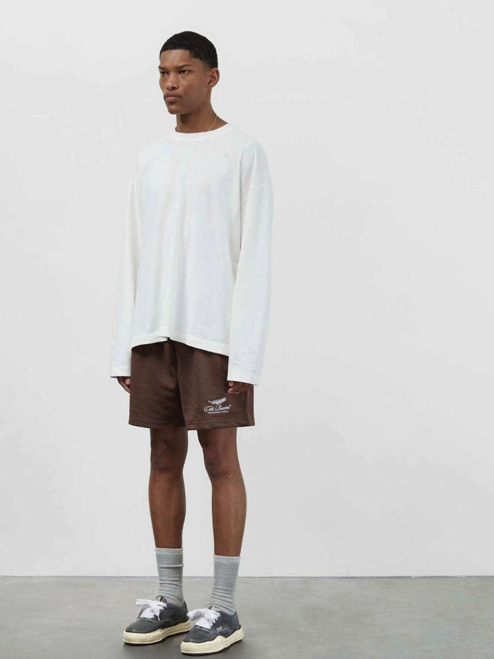 

Cole Buxton Me Baskeall orts Loose Beachwear High Street Sle Versatile Summer Spor Youth Casual mid Waist Fit