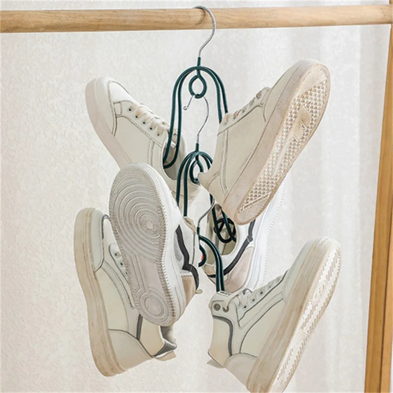 Drying Rack Household Multifunctional Shoe Hanger Shoe Hanger Outdoor Balcony Shoe Hanger Hook Outdoor Sandals Hanger Hanger