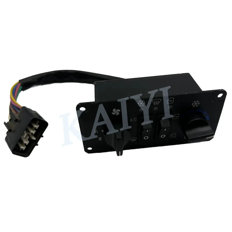 

For Excavator Crane Loader Air Conditioning Control Switch Air Conditioning Control Panel