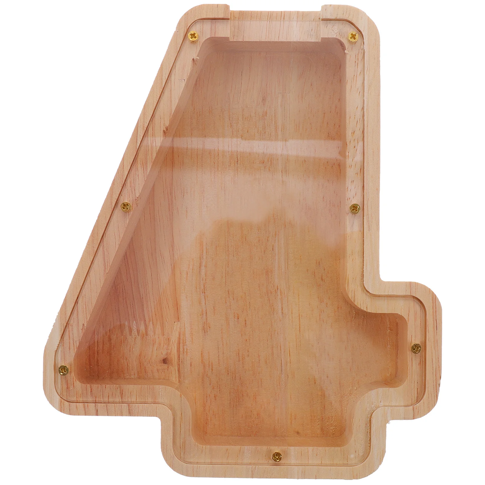 Drewniana skarbonka w kształcie świnki, cyfrowa skarbonka na monety, nowoczesny styl wiejski, skarbonka na biurko do pokoju dziecięcego, dekoracja, oszczędzanie dla dzieci.