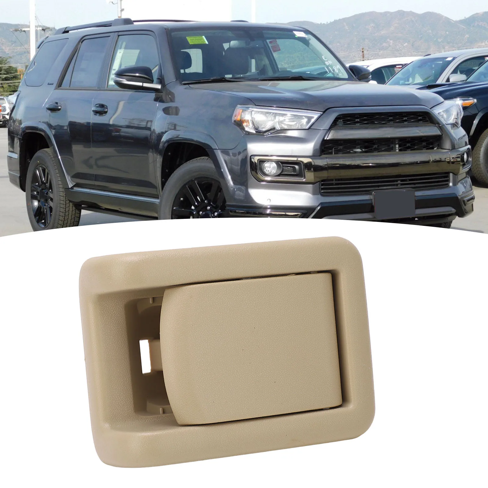 التحكم في رافعة المقعد الخلفي ضبط مزلاج المقبض 72057 60130 بديل لتويوتا 4 عداء GX400 GX460 لاند كروزر برادو