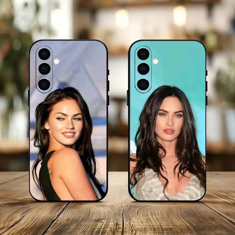 

J-Jennifers Body Megan Fox Phone Case For Samsung Galaxy A73,A72,A71,A70,A53,A52,A51,Soft Silicone Black Cover