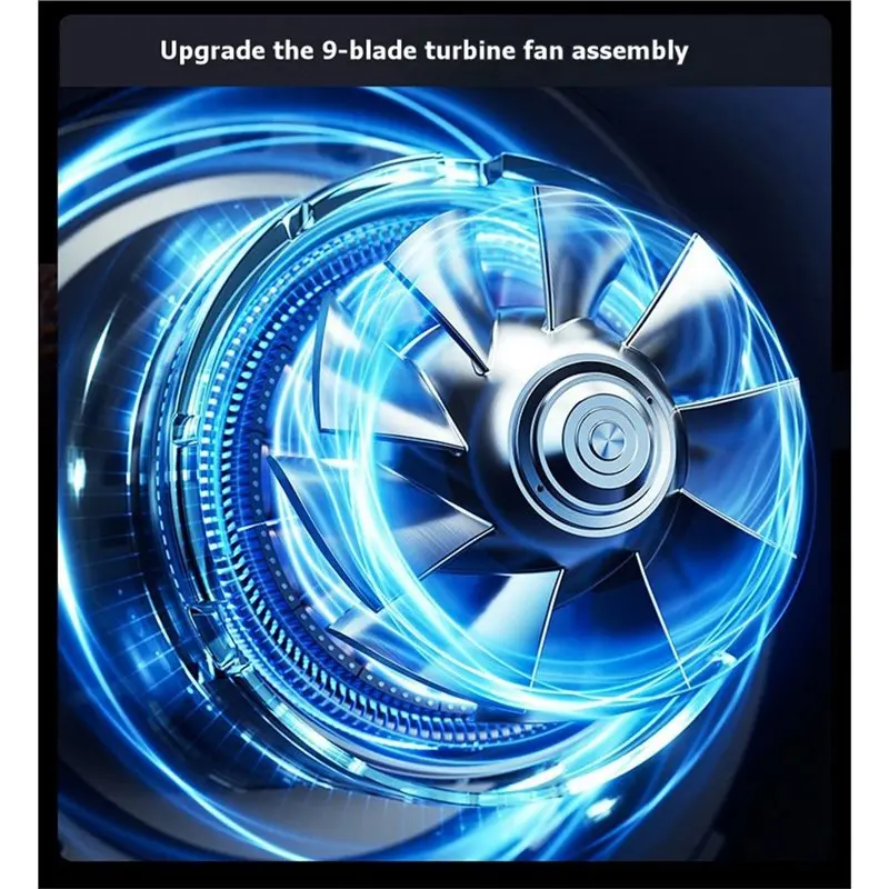 CKFAM-Ultra2e Handheld Fan Violent Turbine 17M/S High-Speed Airflow A