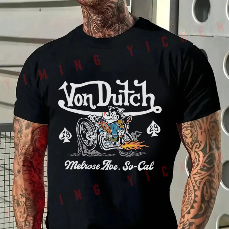camiseta-masculina-estampada-com-desenho-de-moto-retro-americana-algodao-verao-gola-redonda-manga-curta-moda-hip-hop