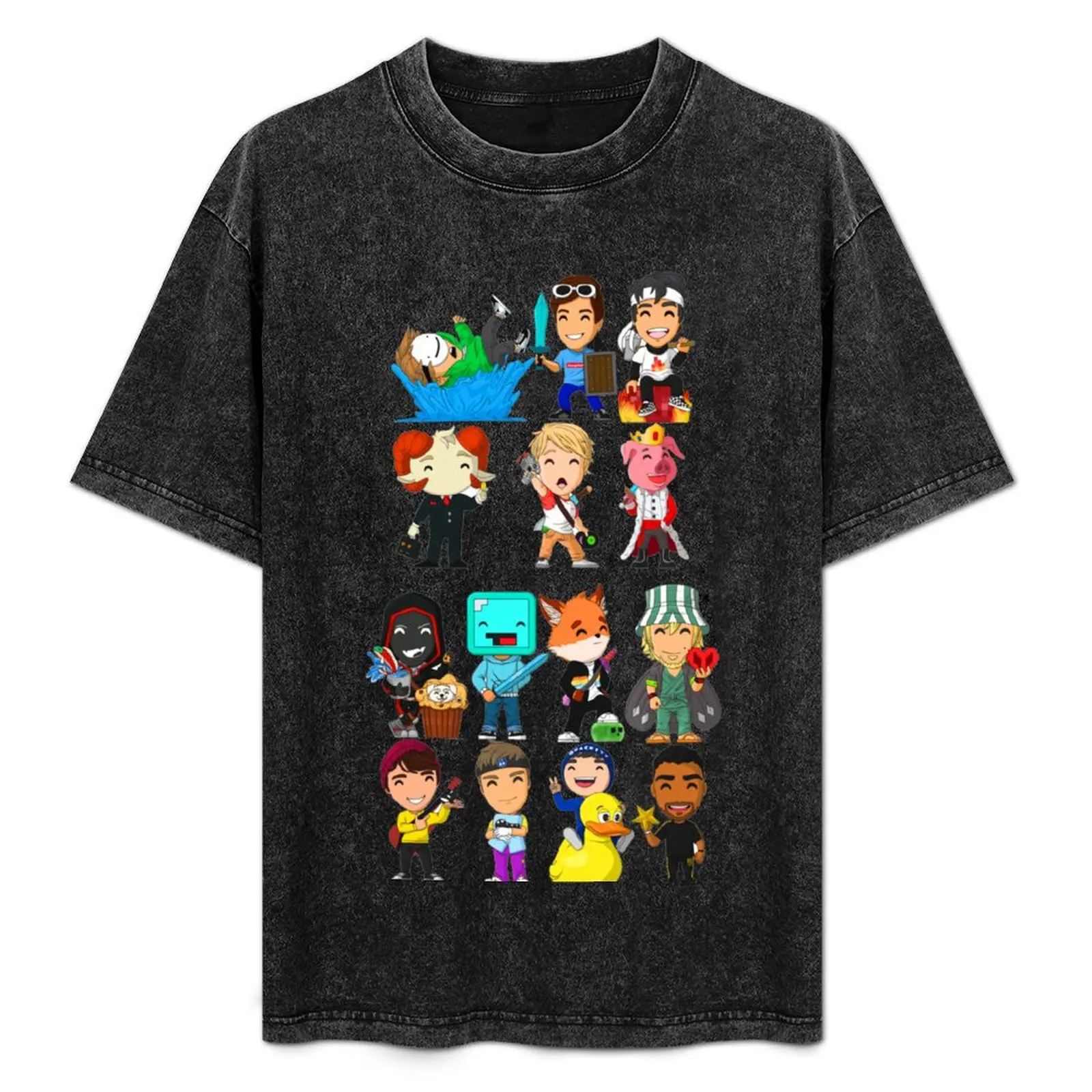 

dream smp all members T-Shirt Modern Style Print T-Shirt