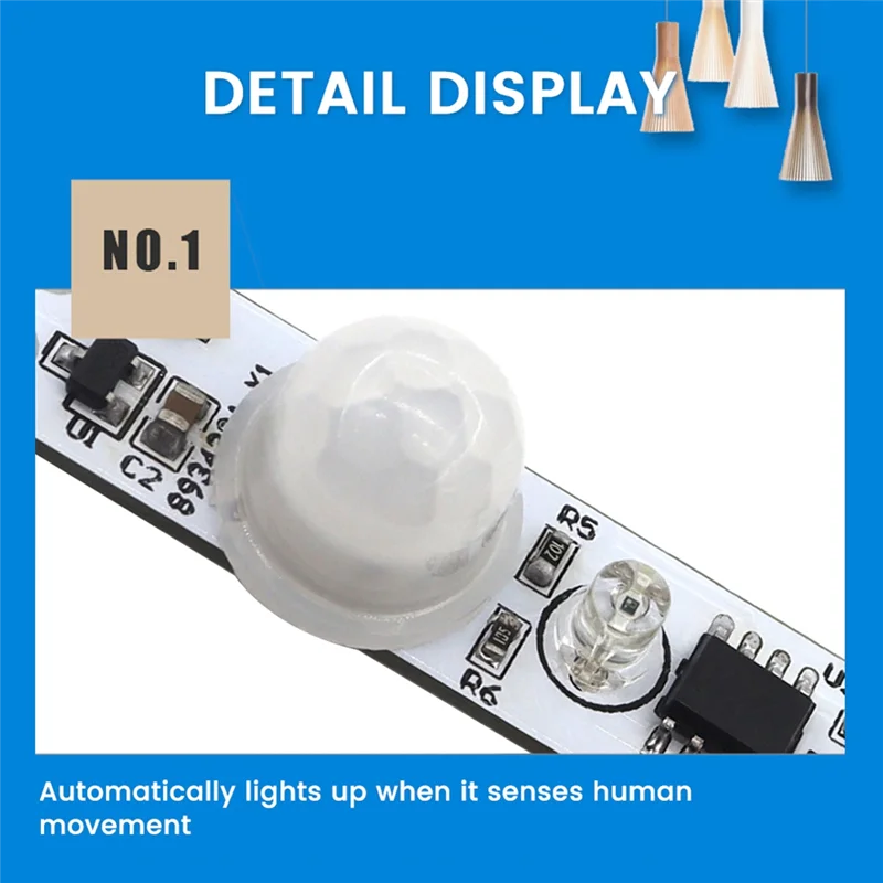 DC 5-24V 12V PIR Motion Sensor Switch Module Human Movement Sensor Detector Controller Switch Module-Y41A