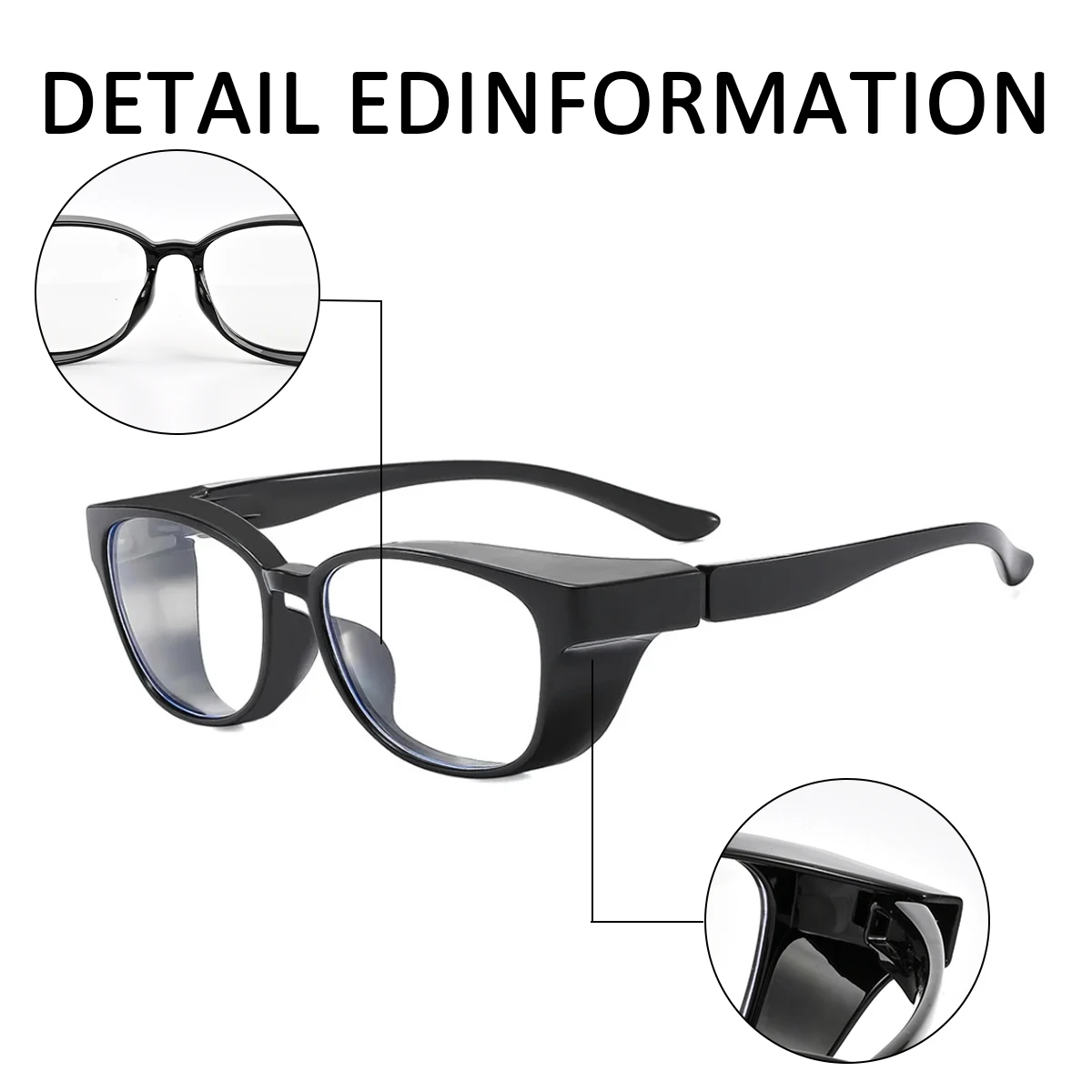 1PC Unisex Anti-blue Light Reading Glasses Anti-pollen Optical Eyewear Classic Anti Fog Presbyopia Eyeglasses Vision Care Goggle
