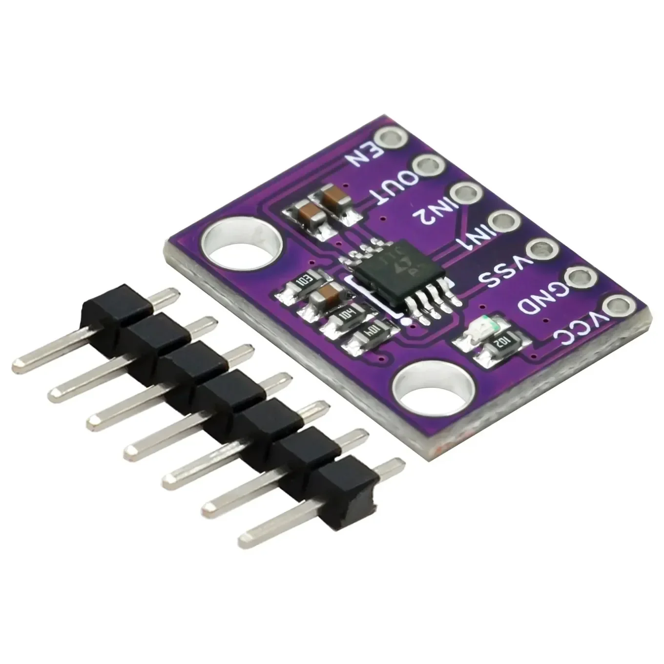 Modul Konverter LTC1966 Modul Papan Breakout Konverter DC Ke DC Delta Sigma Tenaga Mikro Akurat untuk Adruino