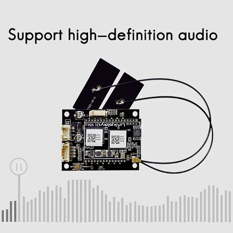 WiFi 2.4G&Bluetooth 5.0 APP Control Multi-Source Module Audio Amplifier Speaker Module Supports AirPlay DLNA