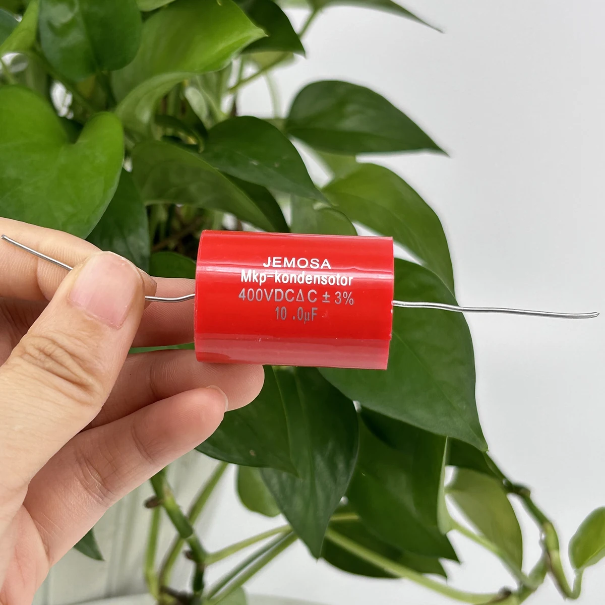 JEMOSA Test And Matched (2PCS) MKP Audio Capacitor 10uf 400V DC ±3% Speaker Fever Coupling Frequency Dividing Capacitance