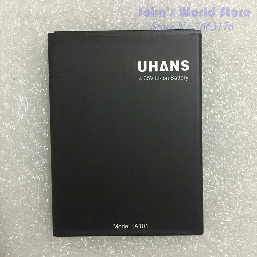 

For UHANS A101 A101S 2450mAh Mobile Phone 100% New Battery Smartphone Replacement