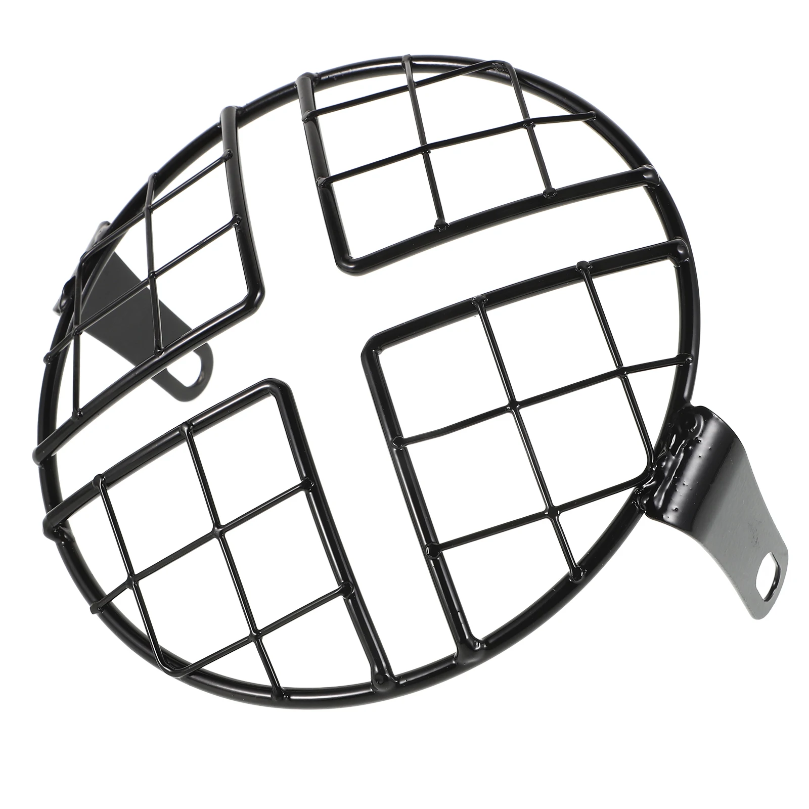 

Retro Grid Shape Headlight Protector Guard Durable Cover Motorcycle Accessories Bike Lamp Motorcycle Headlight Protection COVER