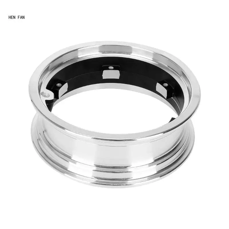 

10x2.70-6.5 Integrated Wheel Hub Rings Replacement Aluminum Alloy Electric Scooter Wheel Hub Spare Part Easy to Use M89D