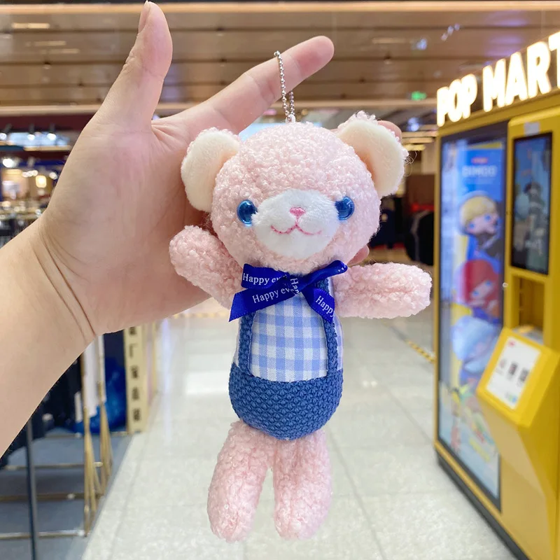 

30pcs Wholesale Super Cute Teddy Plush Doll Strap Little Bear Stuffed Toy Key Chain,Deposit First to Get Discount much,Pta171