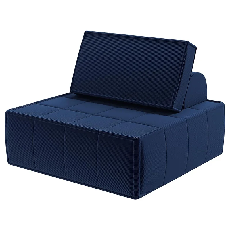 Straight row Italian minimalist square simple lazy living room small apartment combination