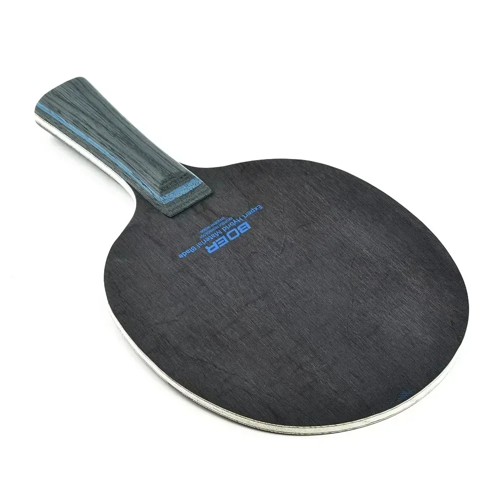 Carbon Base Table Tennis Blade 7 Ply Pong Paddles Blade Offensive Curve Handmade Table Tennis Racket Blade