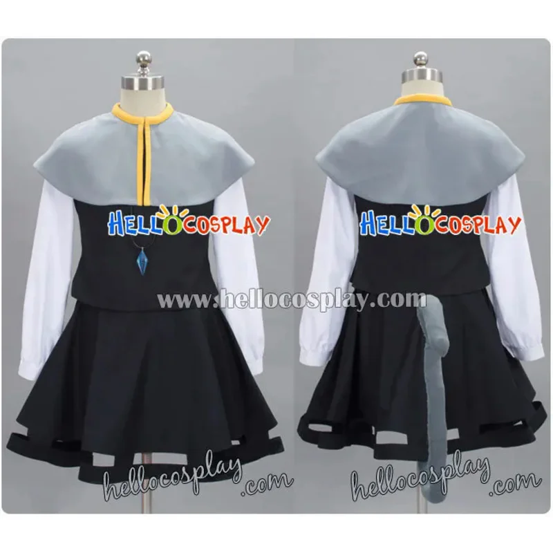 Japanese Anime Outfit Touhou Project Cosplay Nazrin Dress H008