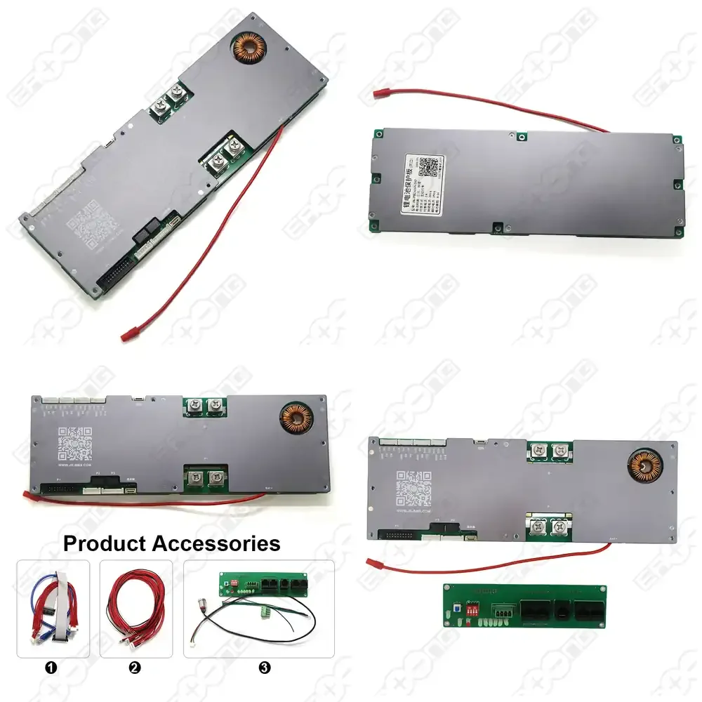 JK BMS PB1A16S10P 8S-16S 100A 1A Active Balance Smart Inverter BMS Battery Management System (BMS)