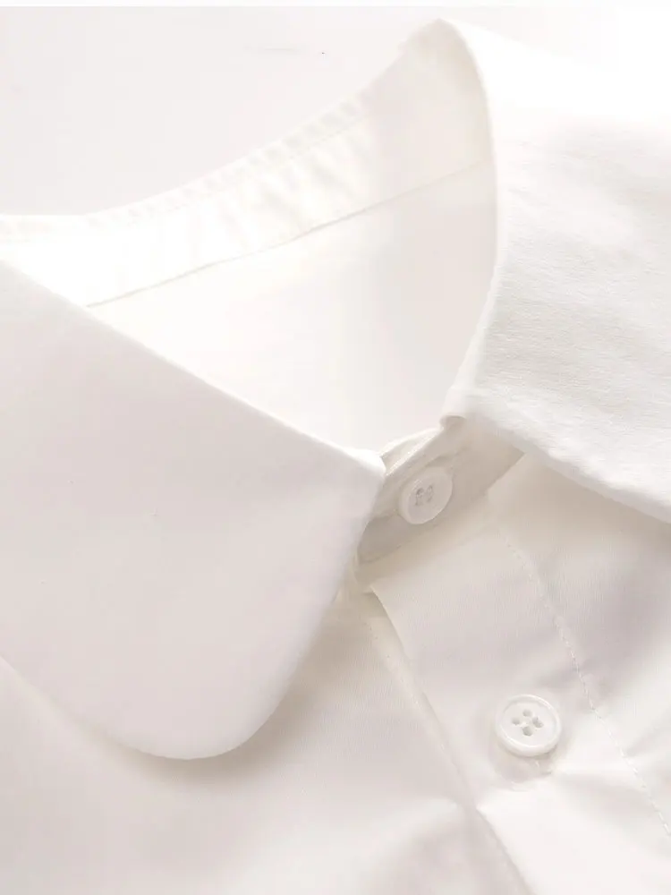 Chaleco coreano Sle con cuello Ele Svel irt, prendas de vestir exteriores para mujer, Top de principios de otoño, Material de calidad, ajuste holgado, botón D...