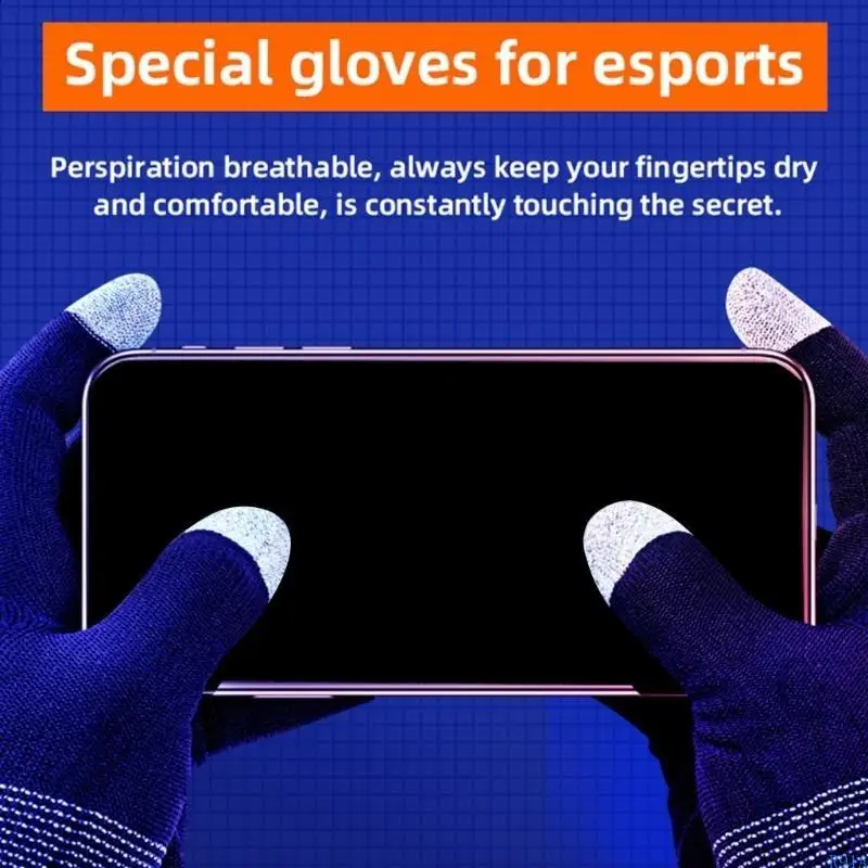 R91A شاشات اللمس ألعاب حراس الأصابع الأكمام مقاومة للسرقة للتحكم الدقيق 1 زوج