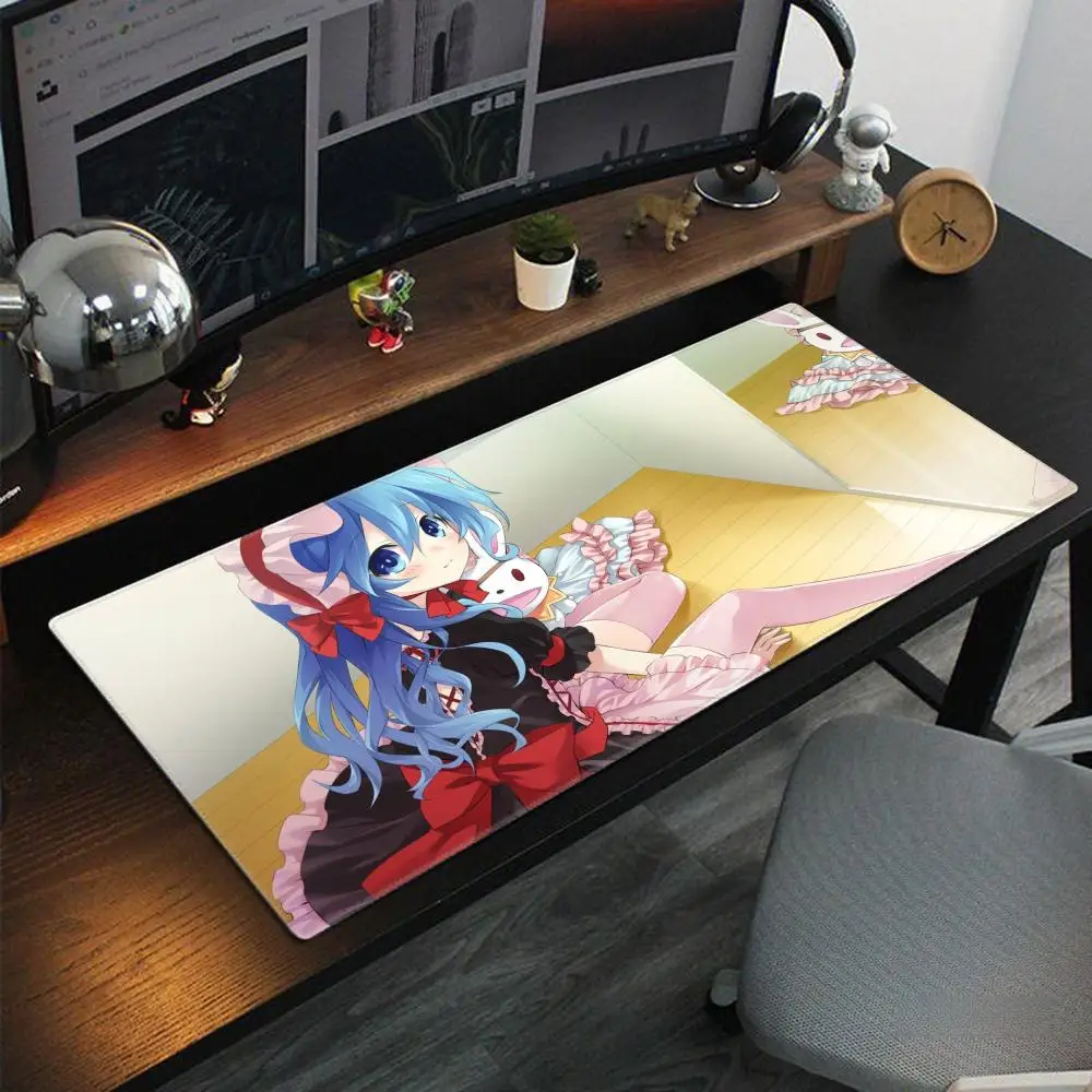 Himekawa Yoshino padmouse HD print accessory 900x400x4mm mouse pad large gaming enterprise rubber mats keyboard mouse mat gamer