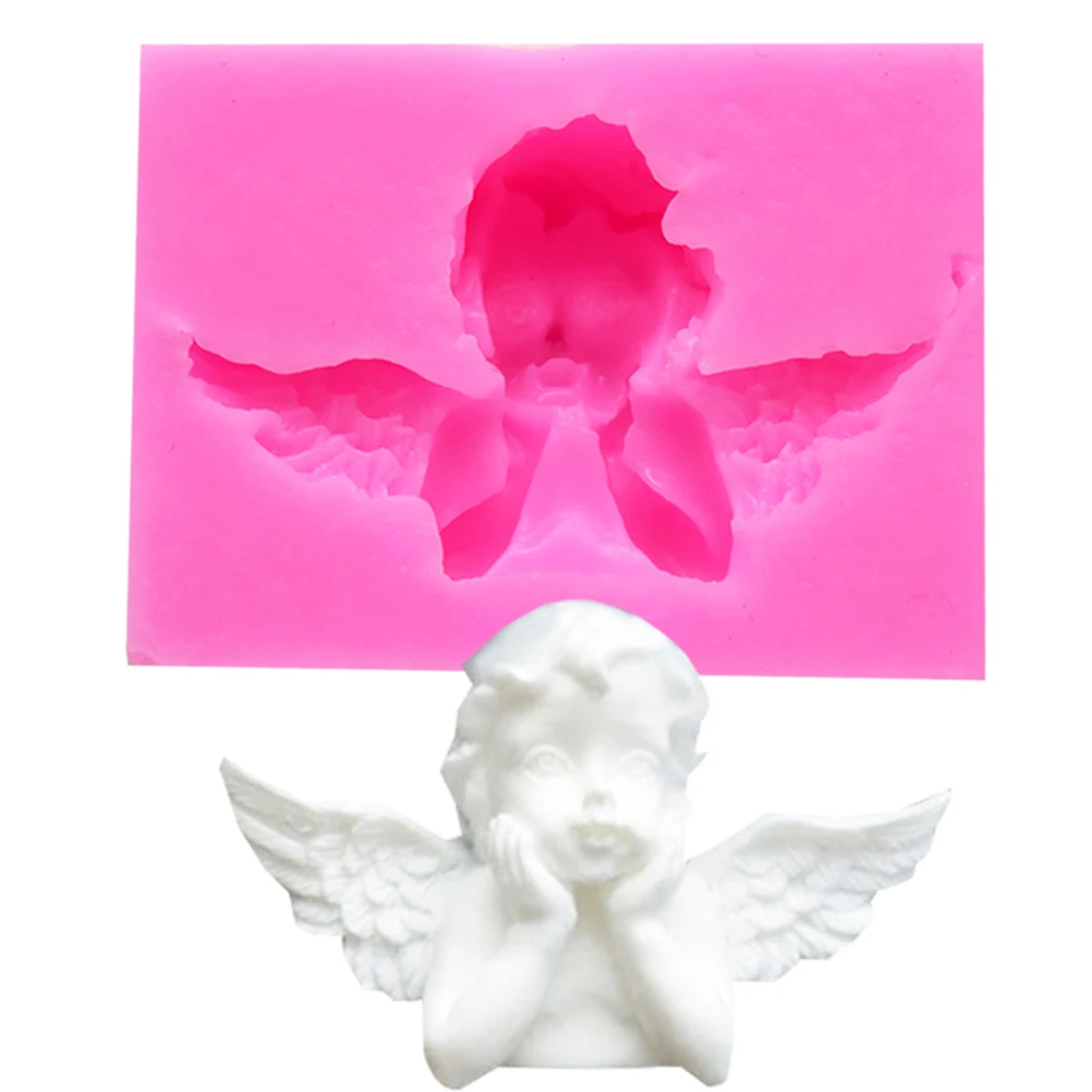 

angel cupid fondant mold cupid cake mold silicone baking mold silicone cake mold silicone fondant molds
