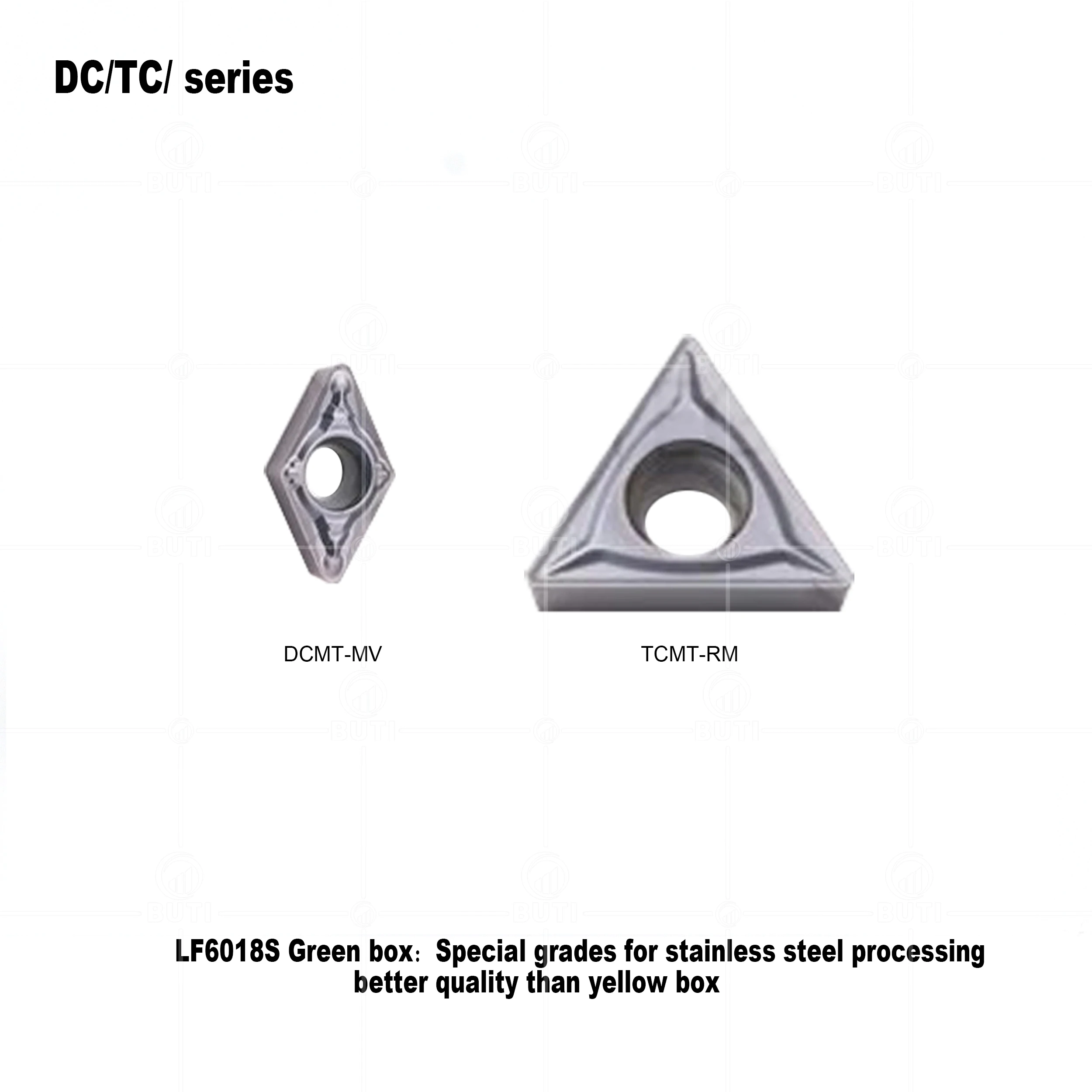 Deskar 100% LF6018S DCMT070204ดั้งเดิม/08-MV TCMT110204/08-RM คาร์ไบด์คุณภาพสูง mesin bubut CNC เครื่องมือเจาะรู