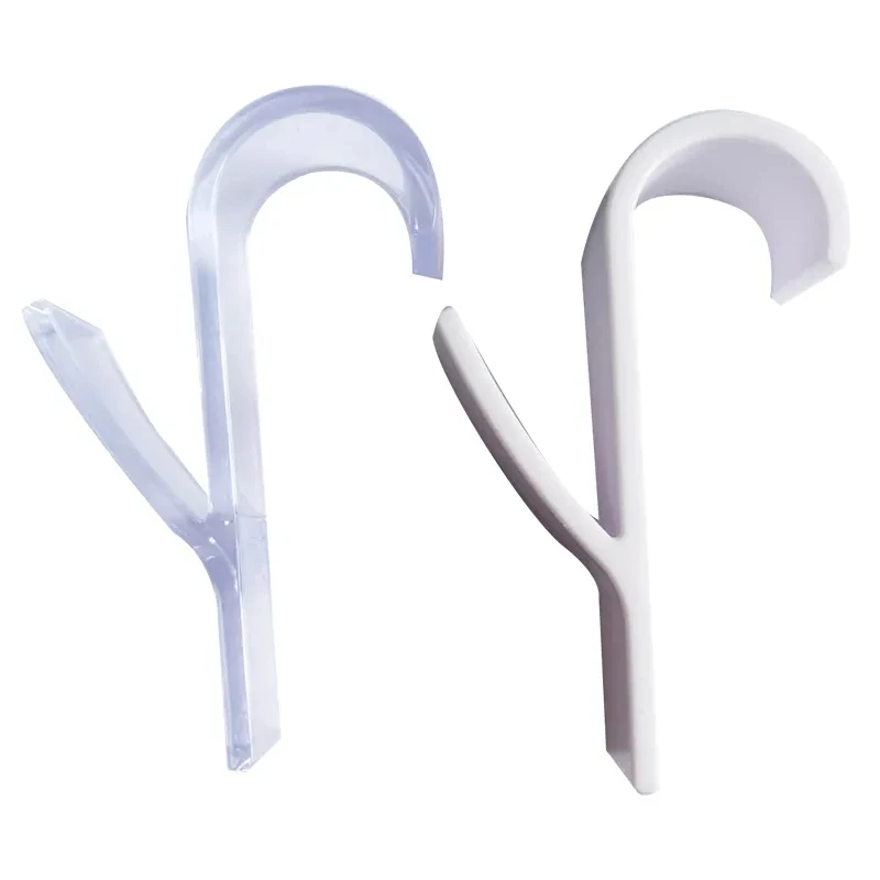 Bathroom Hanger Clips Storage Racks White Clear Hanger Heated Towel Radiator Rail Clothes Scarf Hanger Hooks Holder